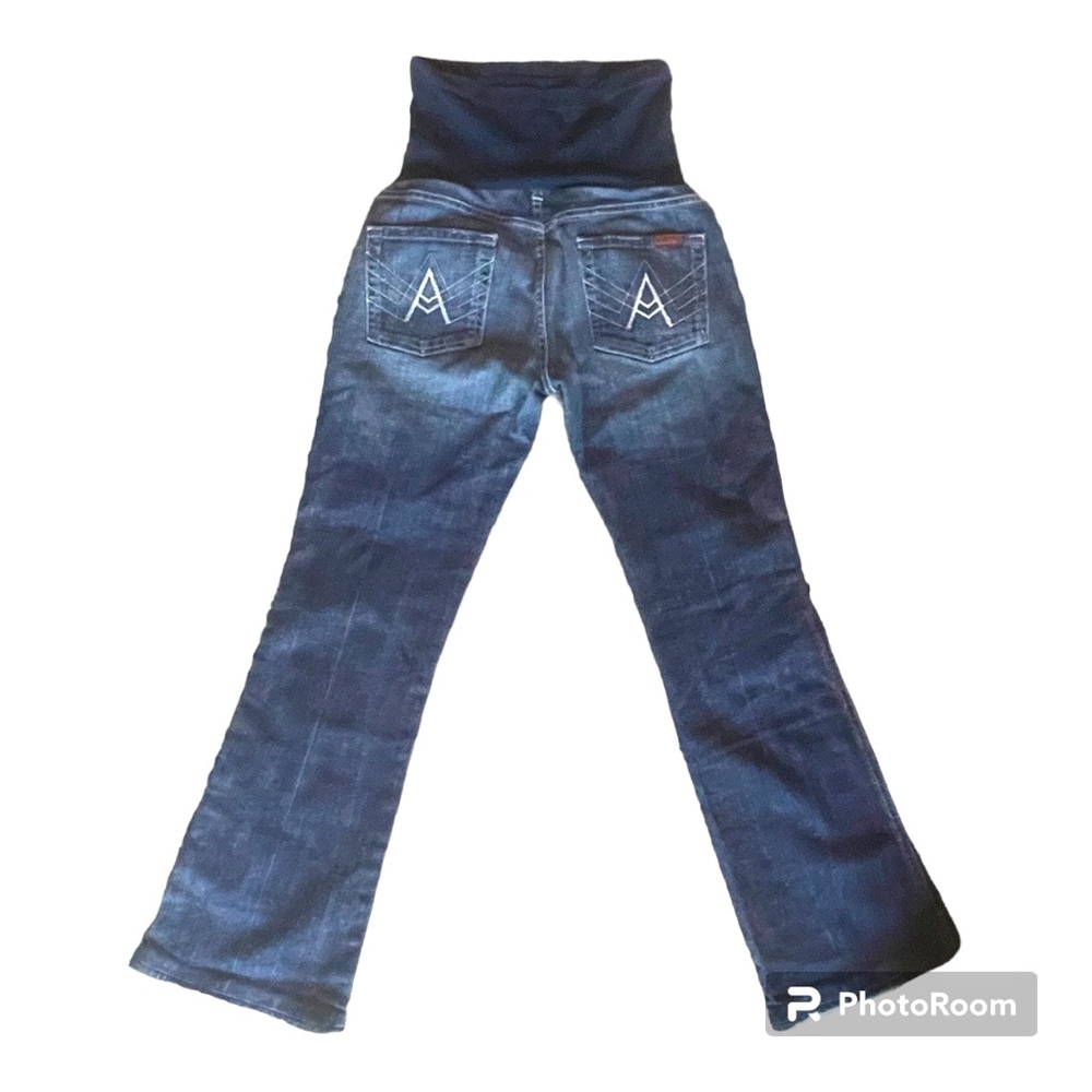 7 For All Mankind Maternity A pocket jeans 27x 28 long
